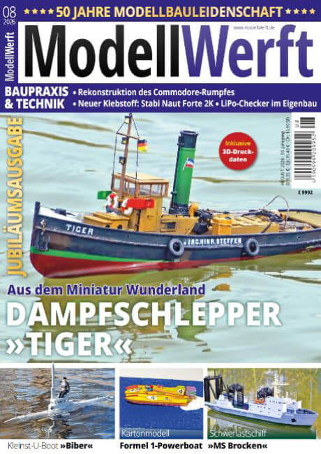 17.07. MOdellwerft Jubiläumsausgabe 50. Geburtstag 9,95