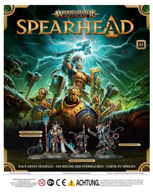 19.08. neu PW Warhammer Spearhead 2,99
