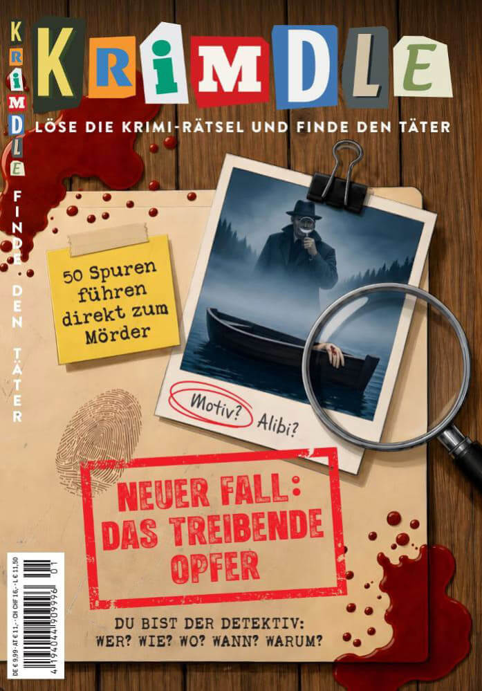 23.10. NEU Krimdle Krimi Rätsel 9,99