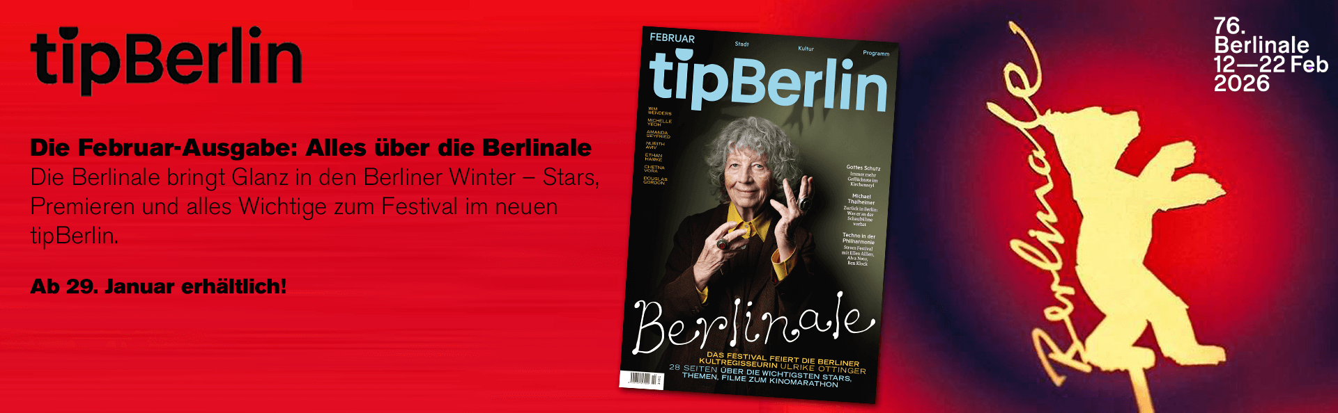 29.01. tip Berlin Berlinale