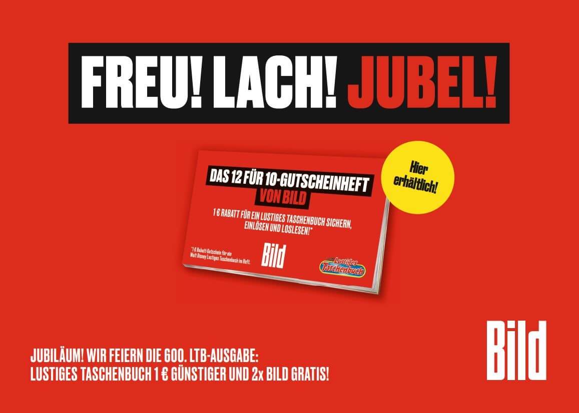 BILD Gutscheinheft „12 für 10“ BILD Gutscheinheft „12 für 10“