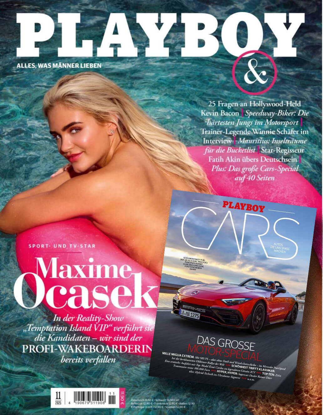 Playboy cover inkl. cars special