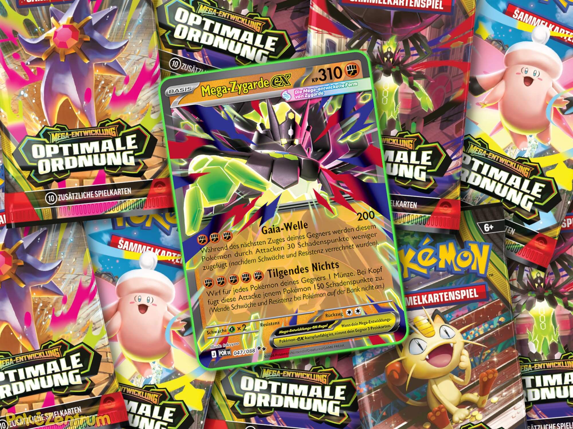 Pokemon Optimale Ordnung Set Erweiterung Mega Entwicklung TCG Sammelkartenspiel