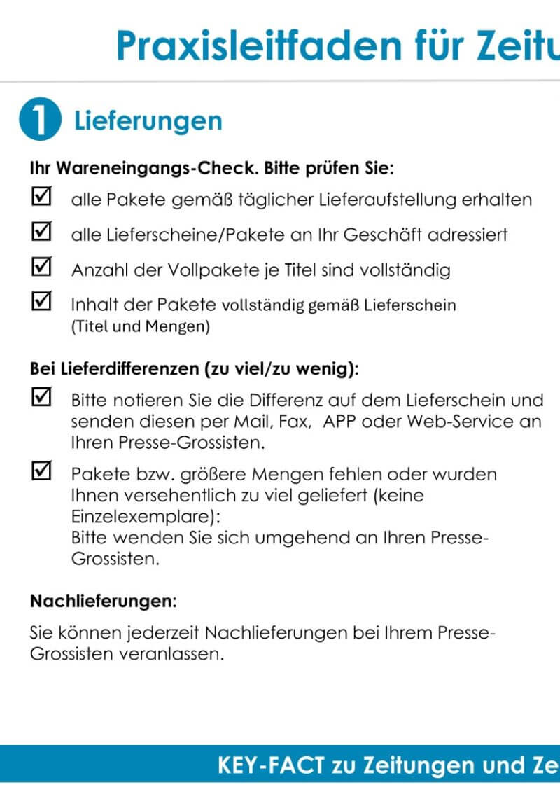 Praxisleitfaden Presse