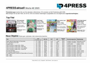 Wocheninfo KW 48_2023 Kurzinformation
