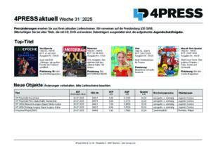 Wocheninfo KW 31_2025 Ausführliche Information