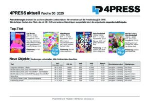 Wocheninfo KW 50_2025 Ausführliche Information